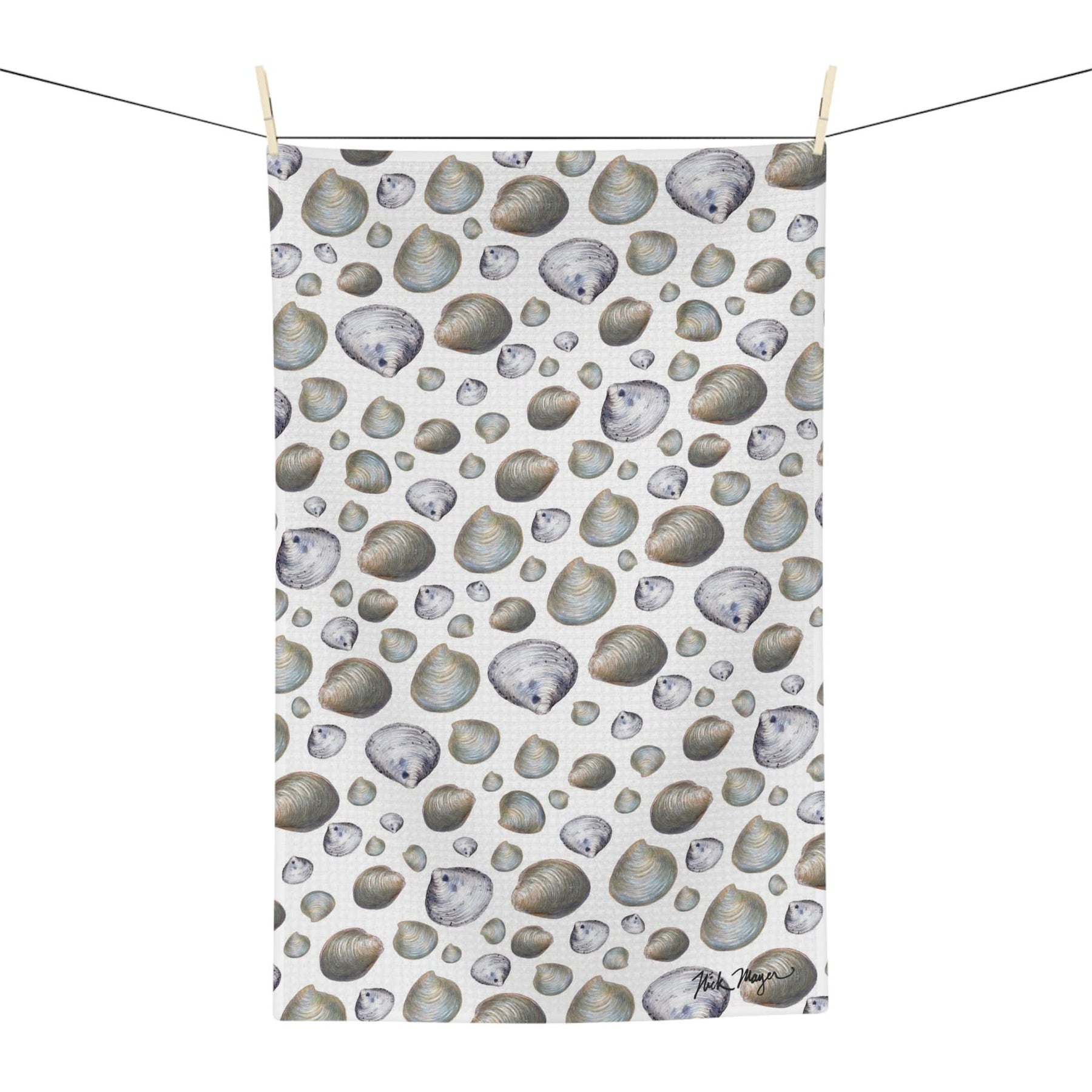 Littlenecks Soft Kitchen Towel