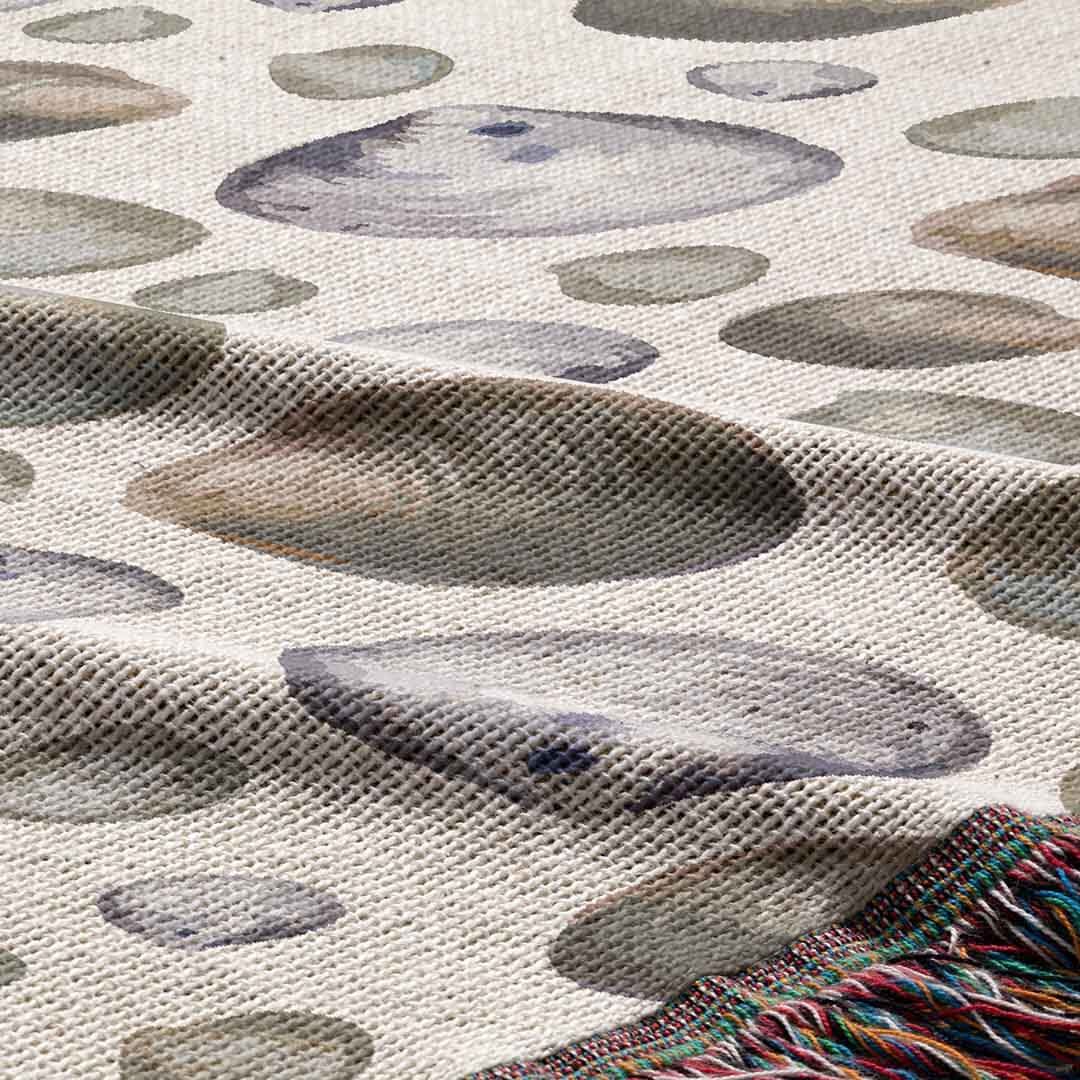 Littleneck Shells Woven Blanket