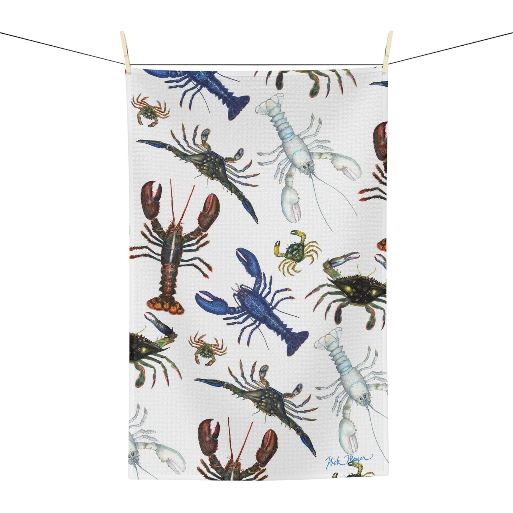 Lobsters II Soft Kitchen Towel - NEW for Fall 2023!