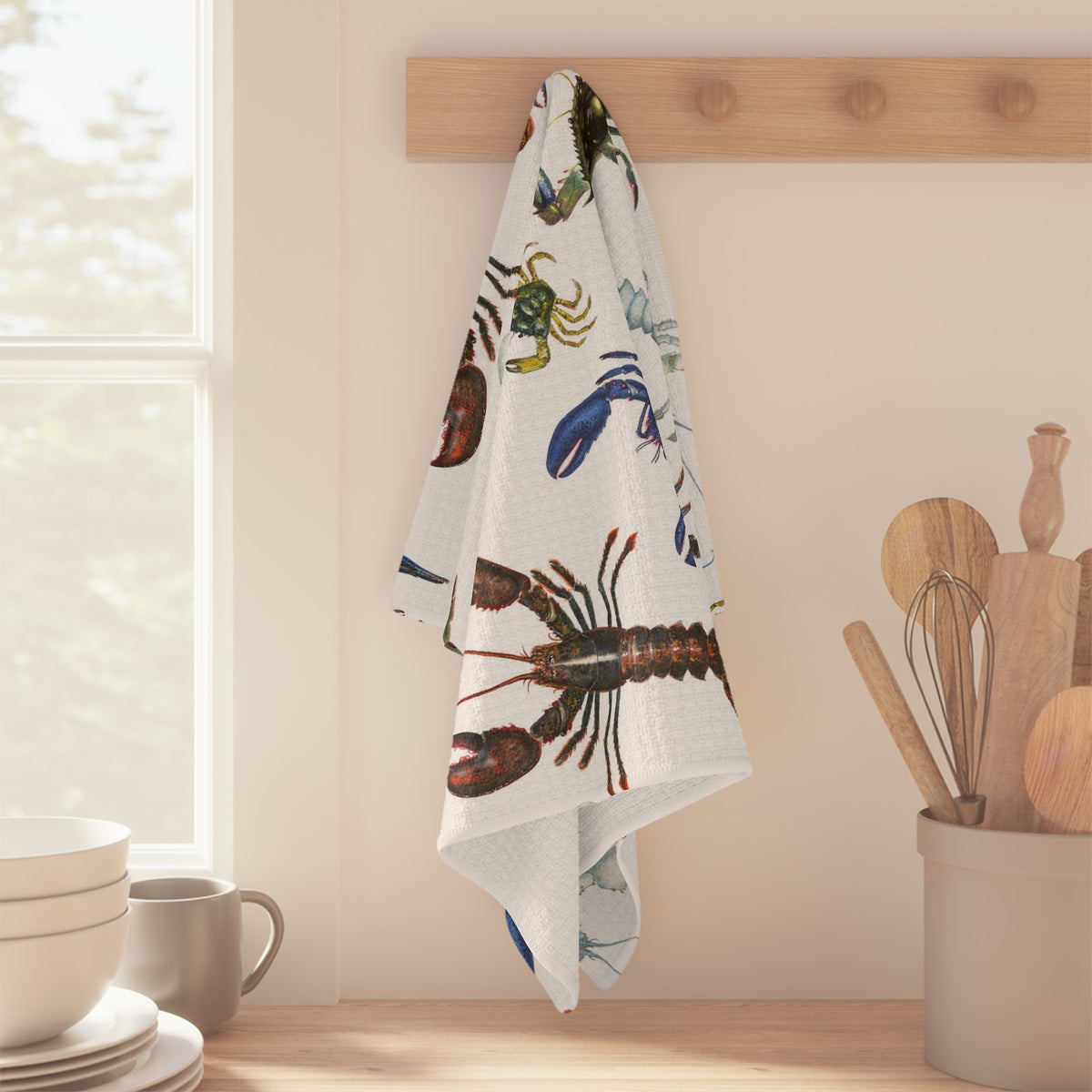 Lobsters II Soft Kitchen Towel - Best Seller