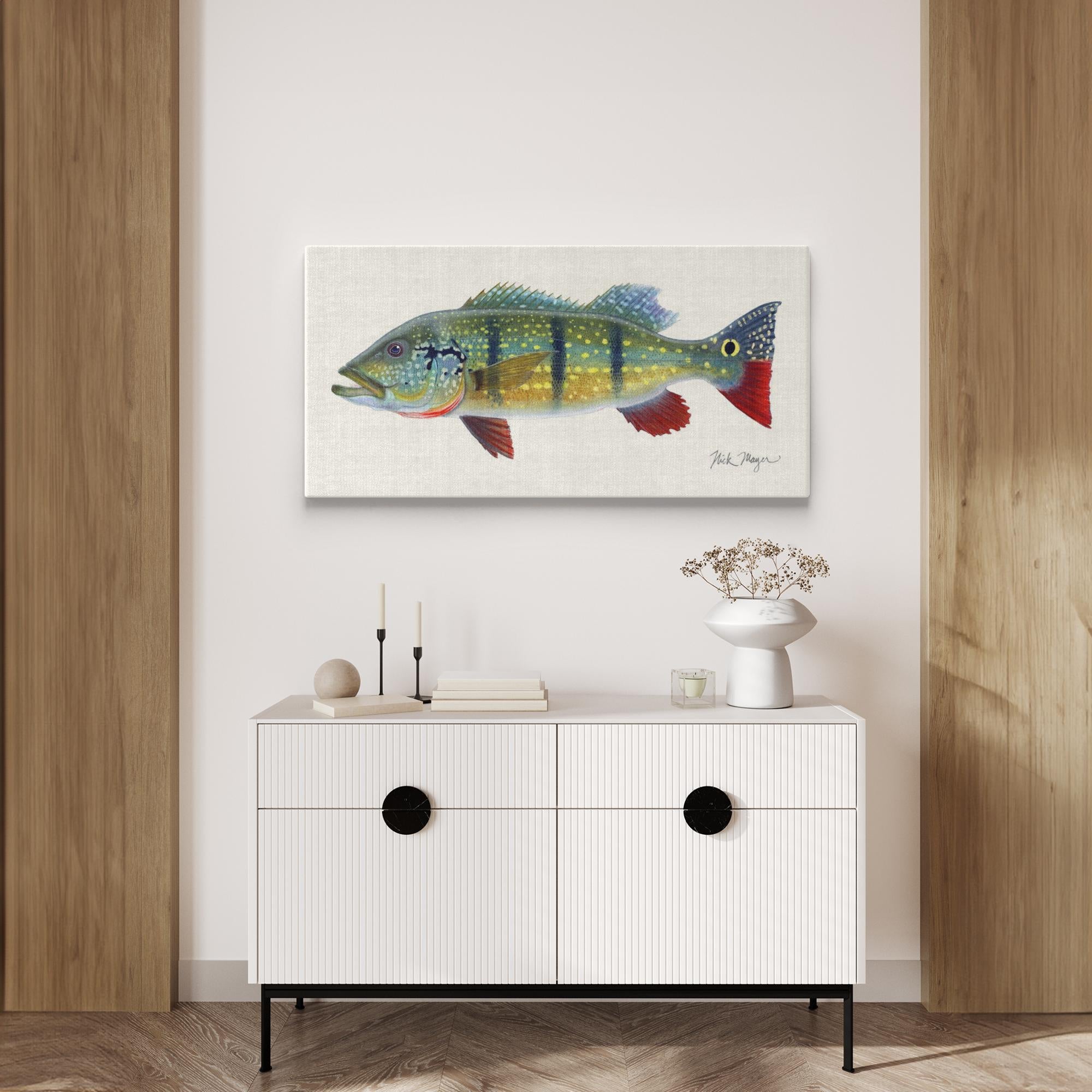 Peacock Bass Canvas Print