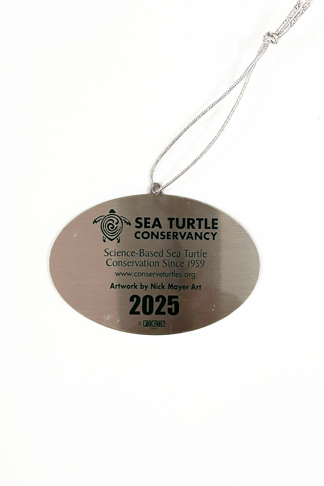 Sea Turtle Conservancy - Nick Mayer Collaboration 2025 Christmas Tree Ornament