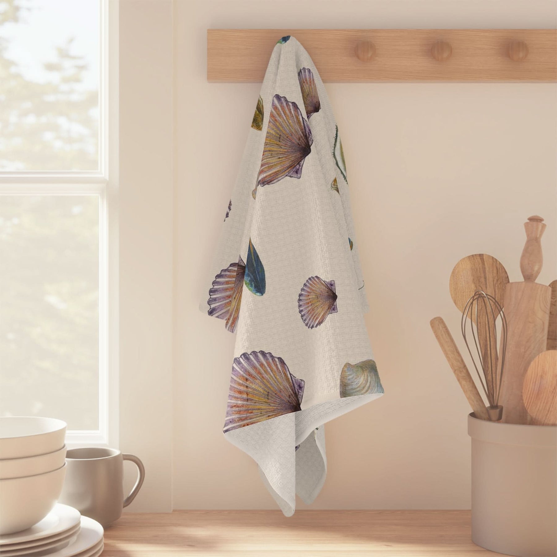 Shells II Soft Kitchen Towel - Best Seller