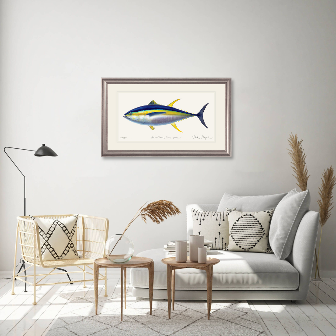 Yellowfin Tuna Limited Edition Print - Best Seller