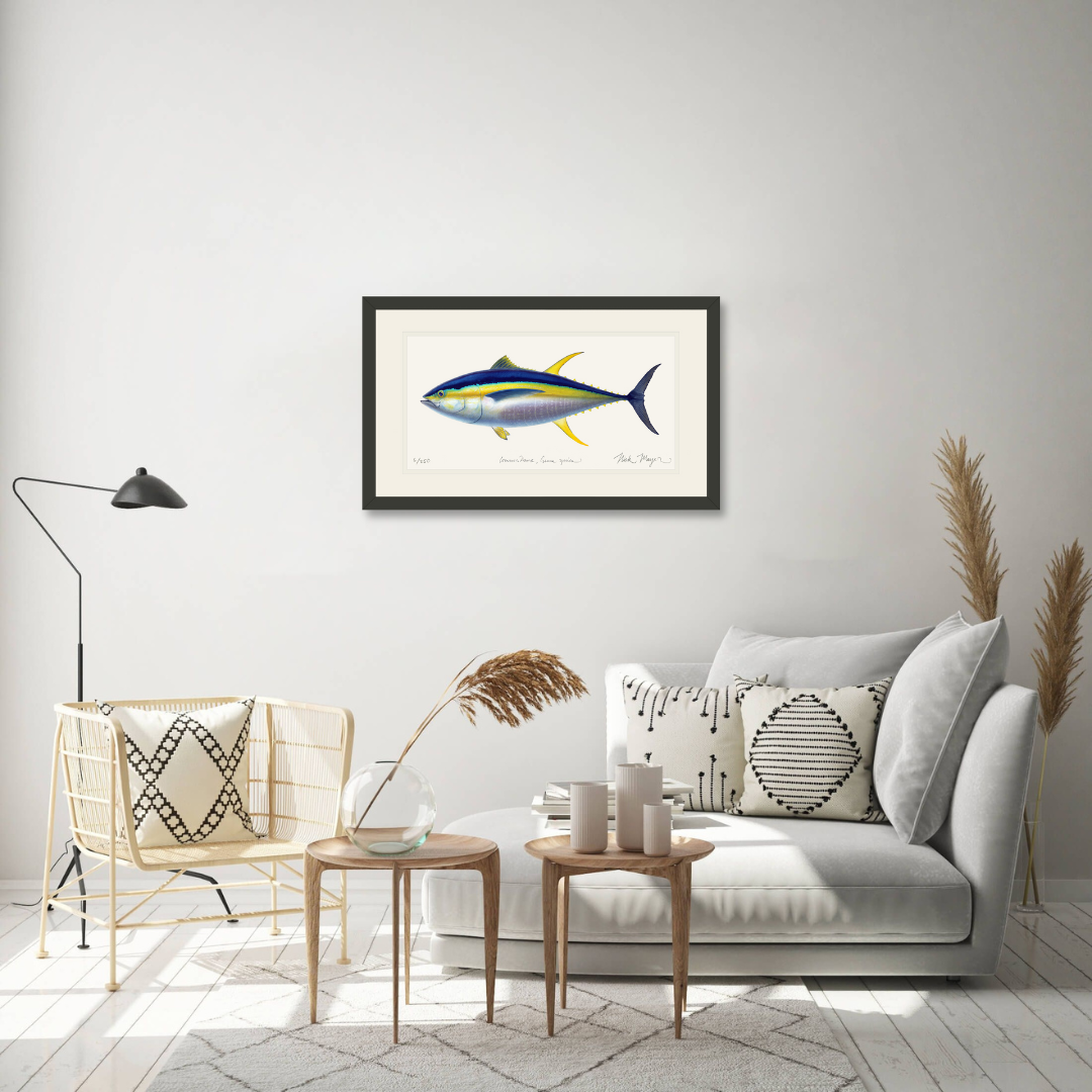 Yellowfin Tuna Limited Edition Print - Best Seller