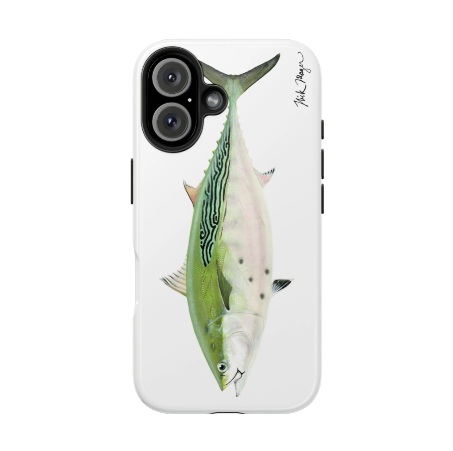 Striper White iPhone 16 Pro Max Case - Clearance/ Final Sale Nick Mayer