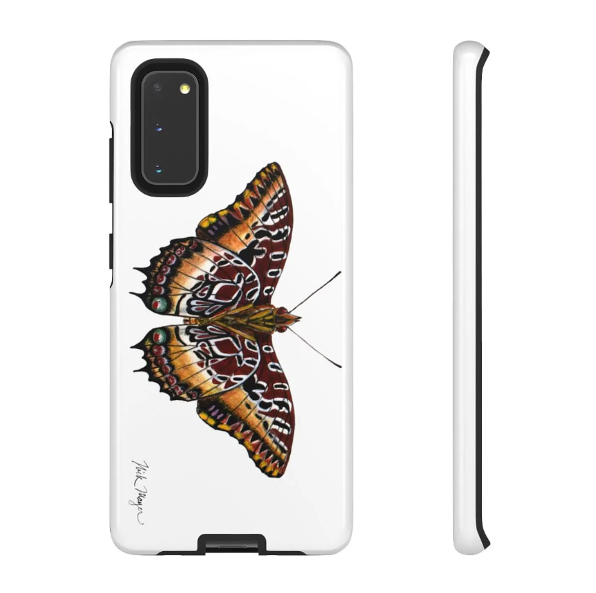 Charaxes White Samsung Galaxy S20 Phone Case - Clearance / Final Sale Nick Mayer