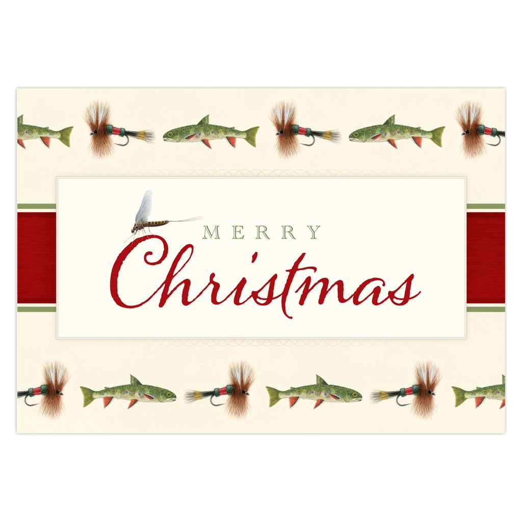 Trout & Flies Christmas Cards
