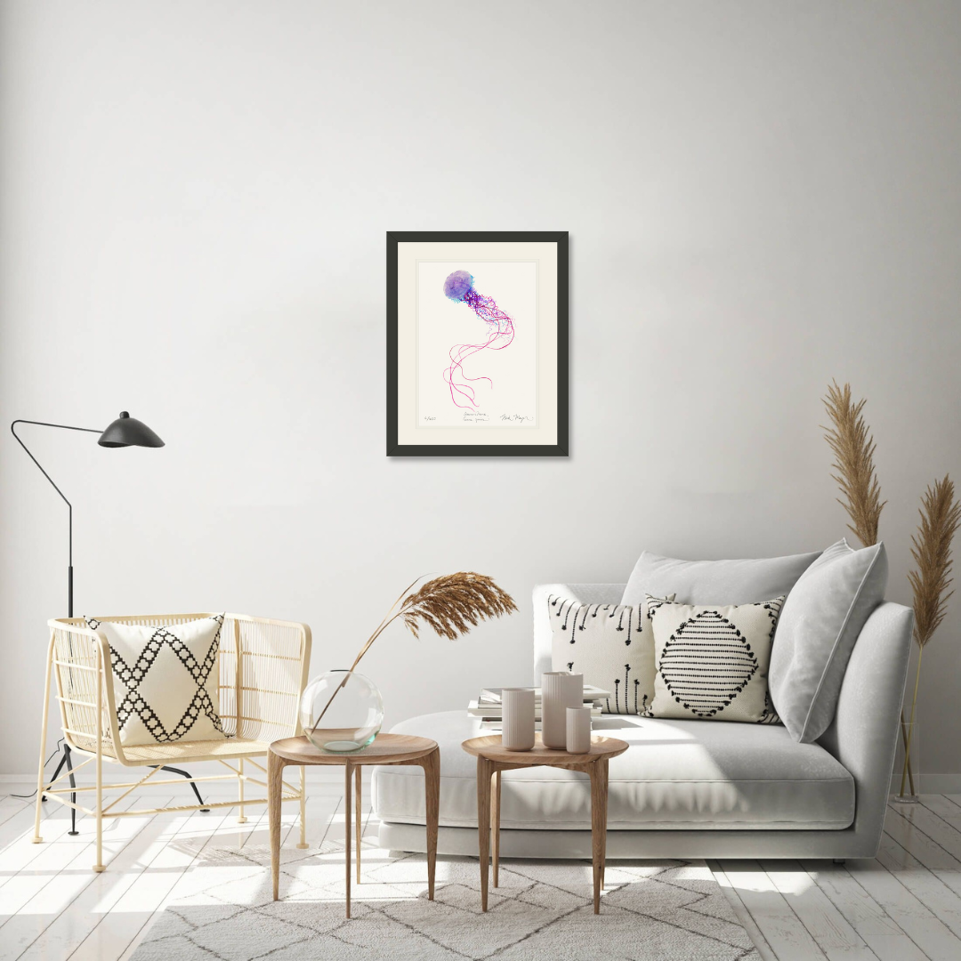 Purple Jellyfish I Limited Edition Print