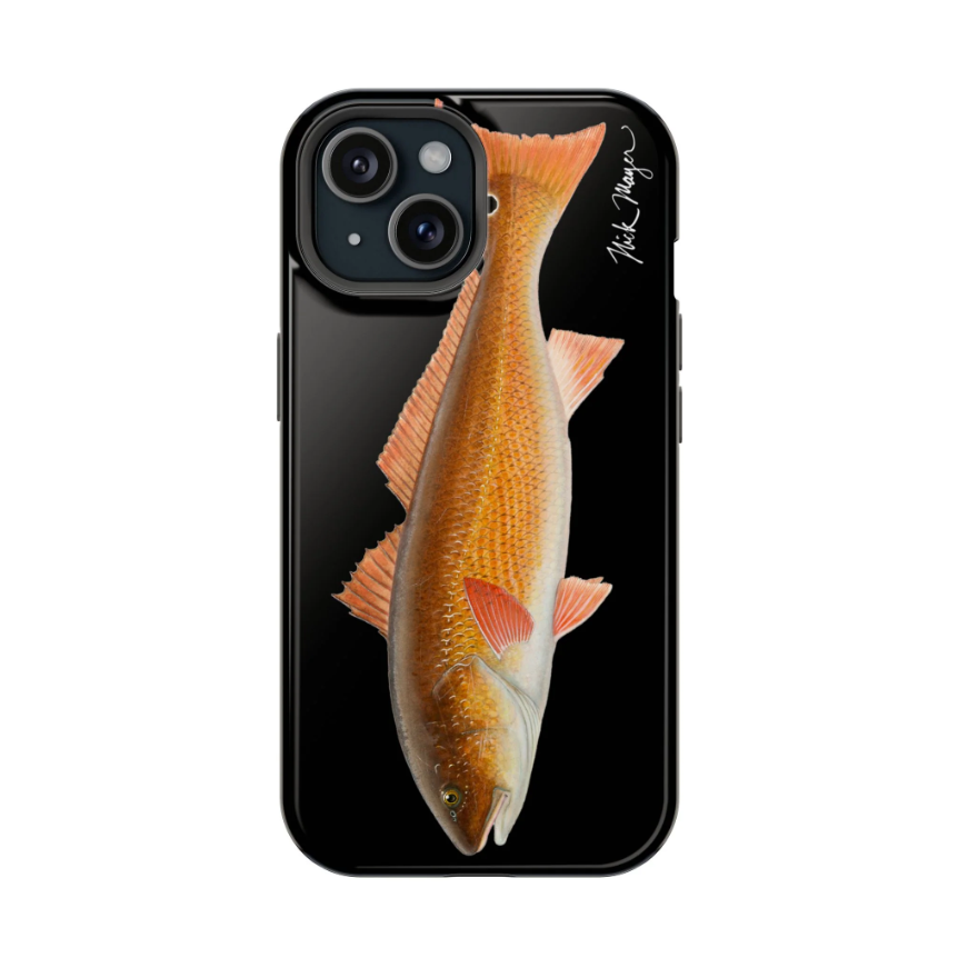 Redfish Black Magsafe iPhone 15 Case - Clearance / Final Sale Nick Mayer