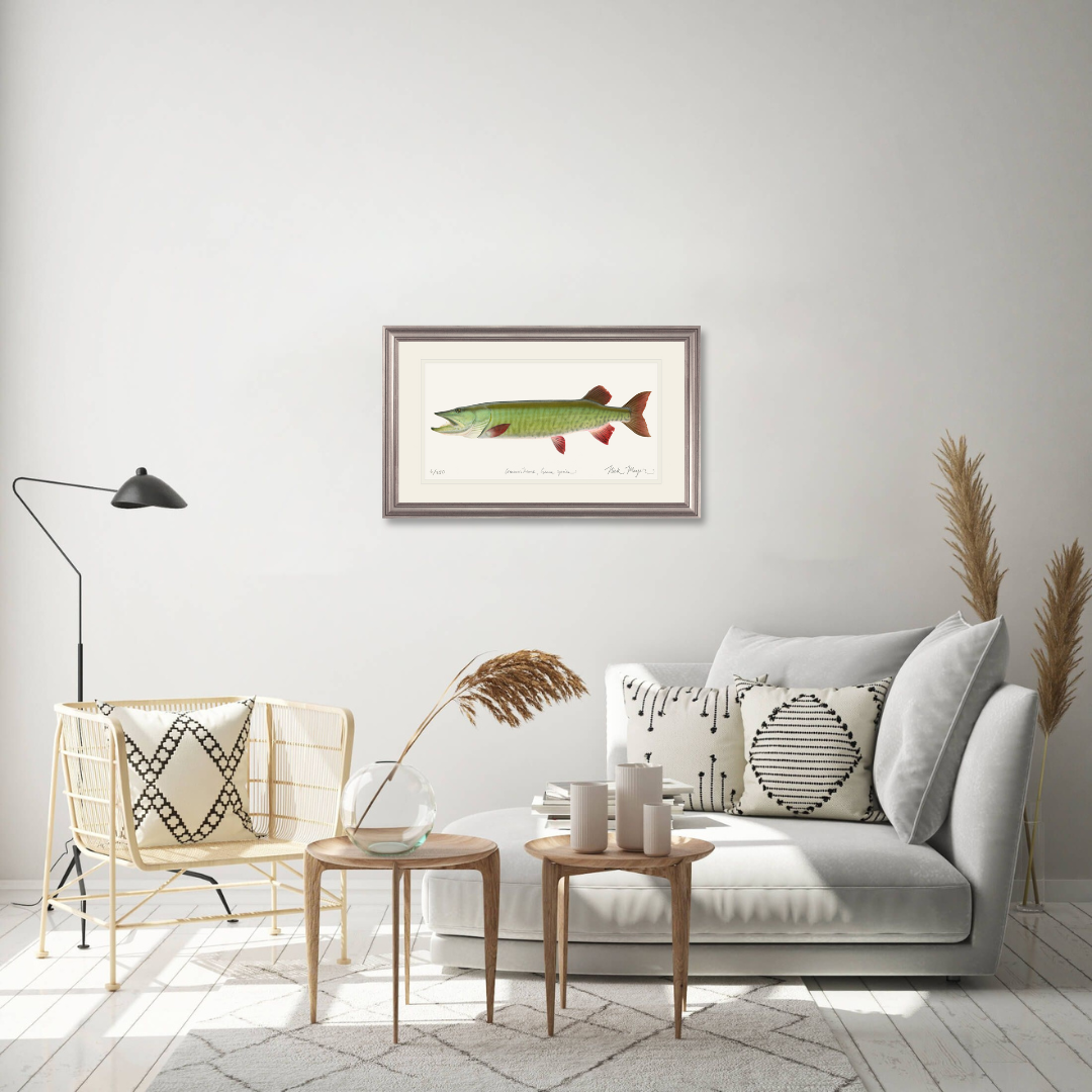 Trophy Muskie Limited Edition Print