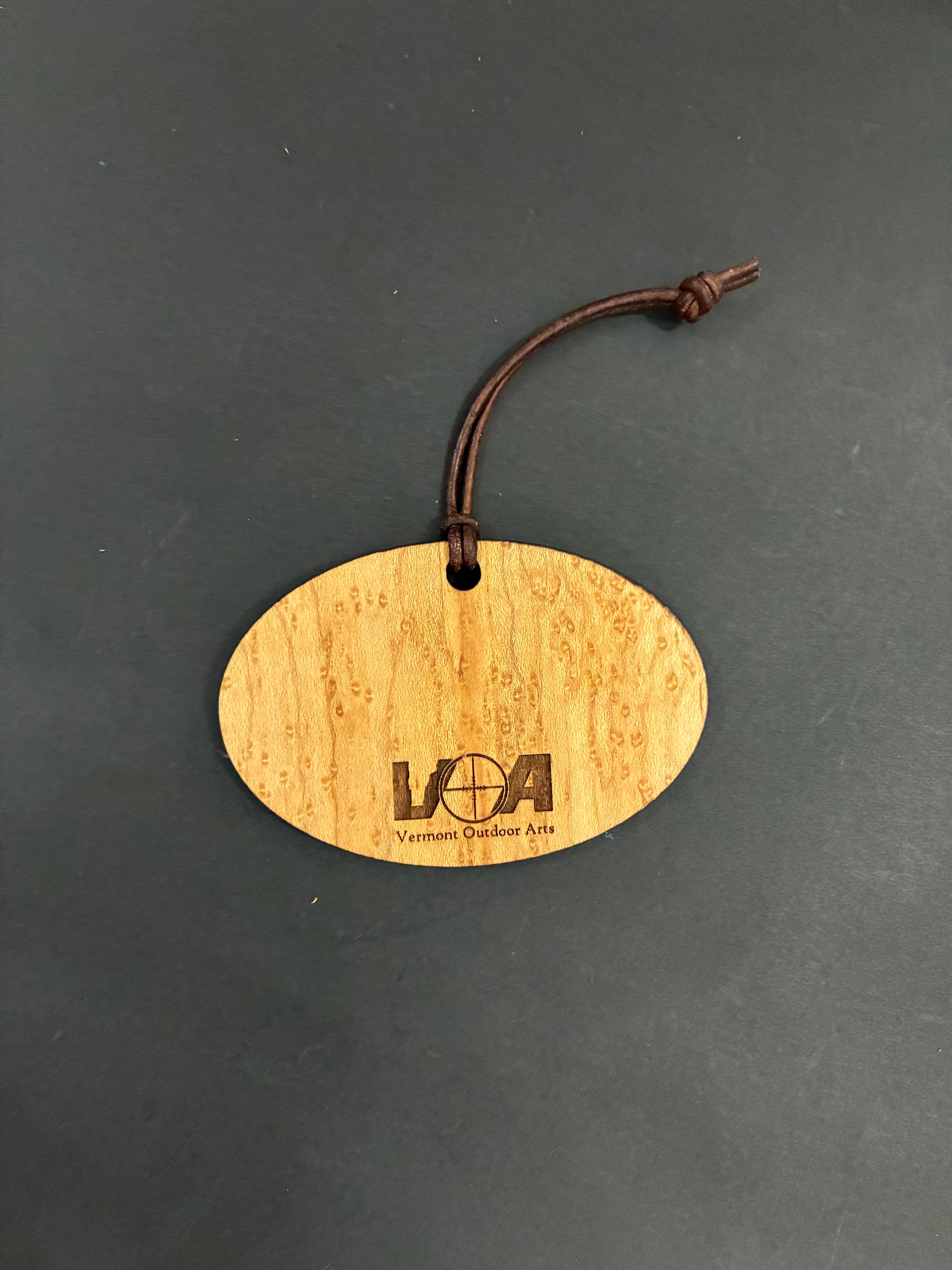 Beaver Pond Brook Trout Hand-crafted Wooden Ornament - Limited Supply