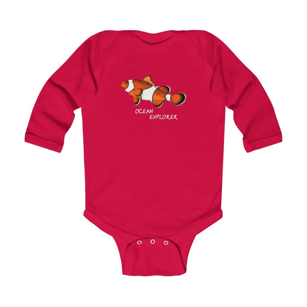 Ocean Explorer Infant Long Sleeve Bodysuit