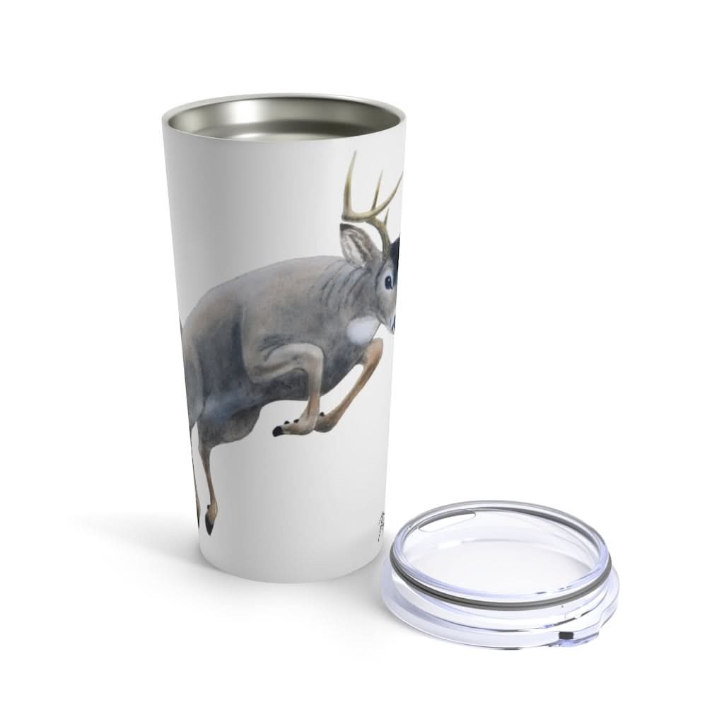 Whitetail Buck, 20 oz Steel Tumbler