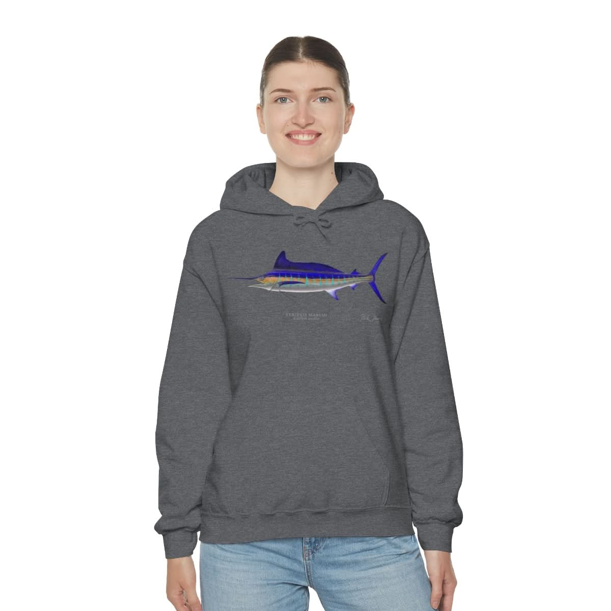 Striped Marlin Warm Hoodie