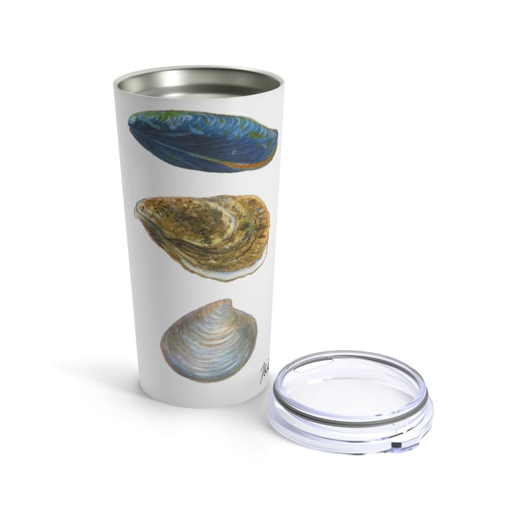 Shells, 20 oz Steel Tumbler