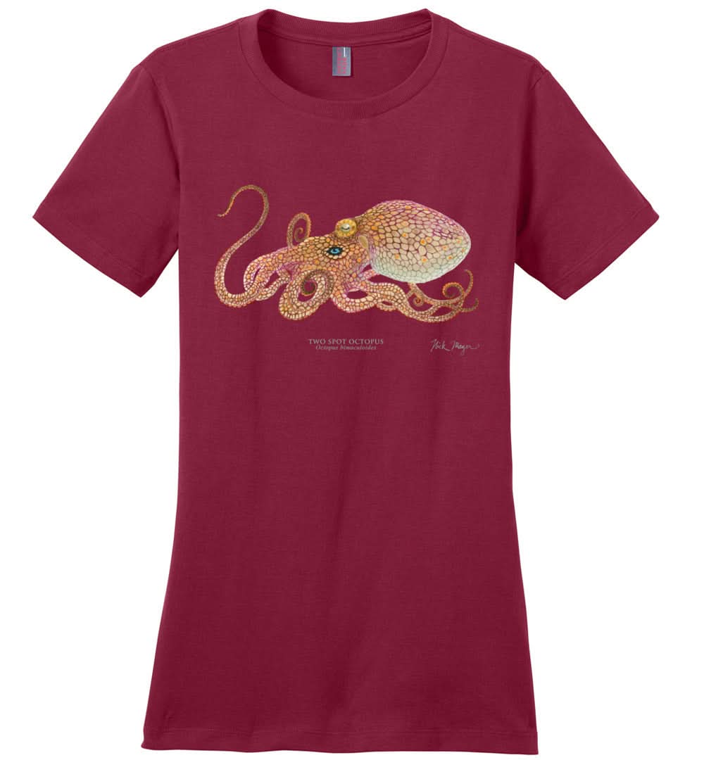 Two Spot Octopus Women's Tee