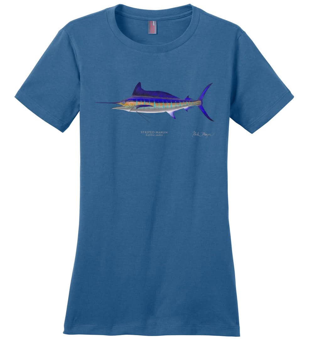 Striped Marlin Women's Tee