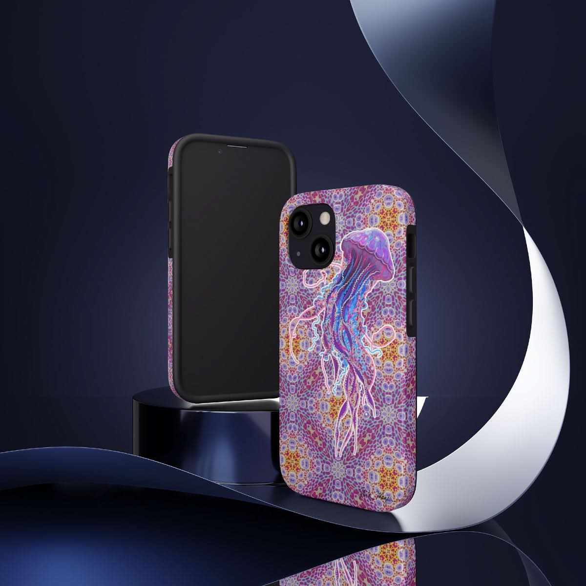Psychedelic Jellyfish II Phone Case (iPhone)