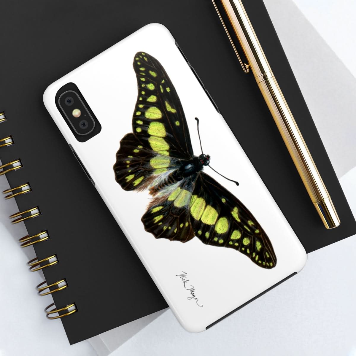 Electric Green Swordtail Phone Case (iPhone)