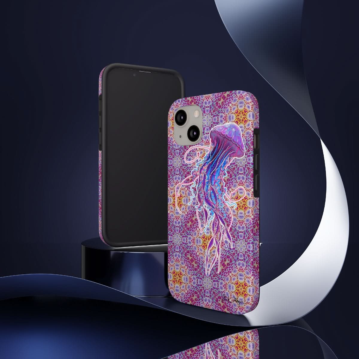 Psychedelic Jellyfish II Phone Case (iPhone)