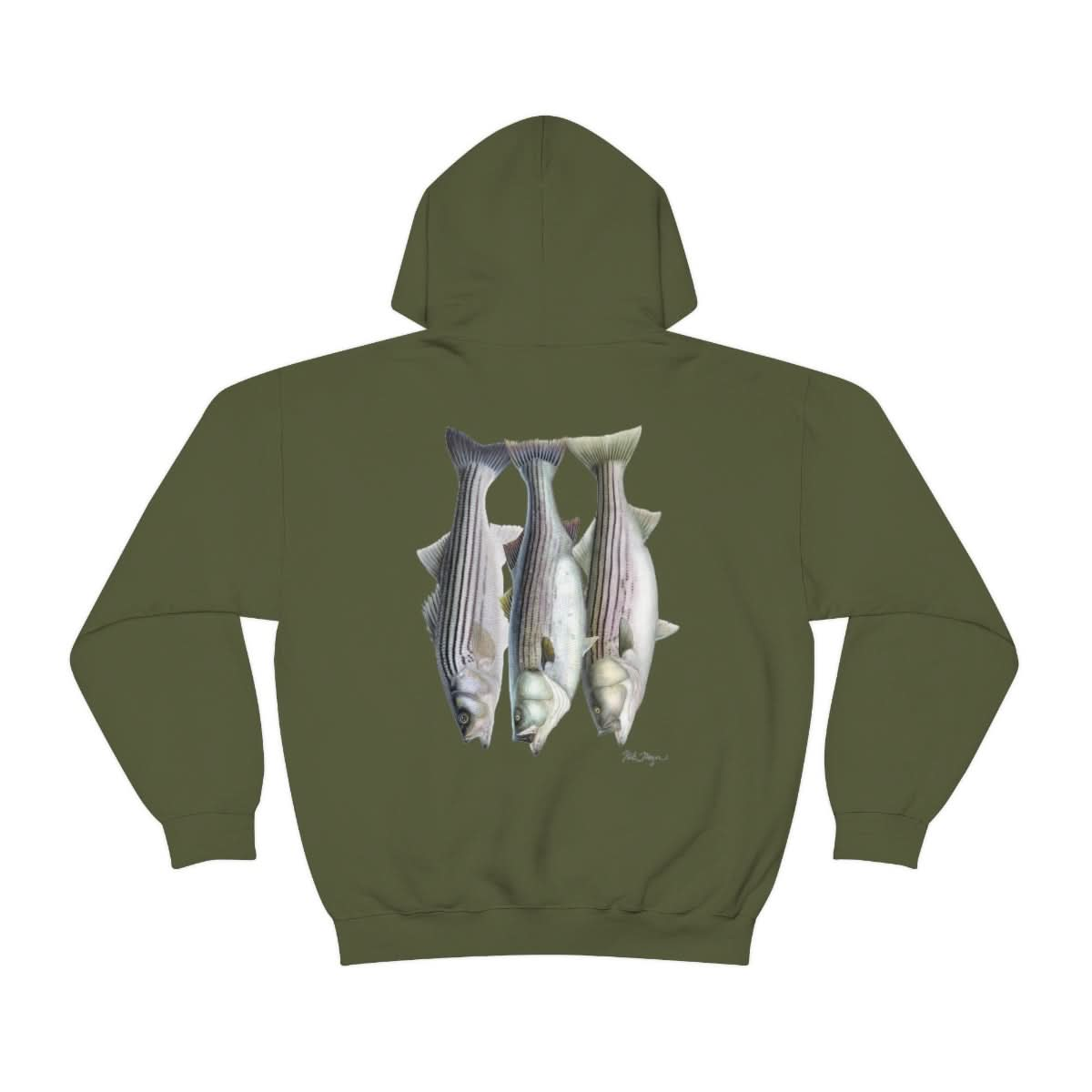 3 Stripers Warm Hoodie