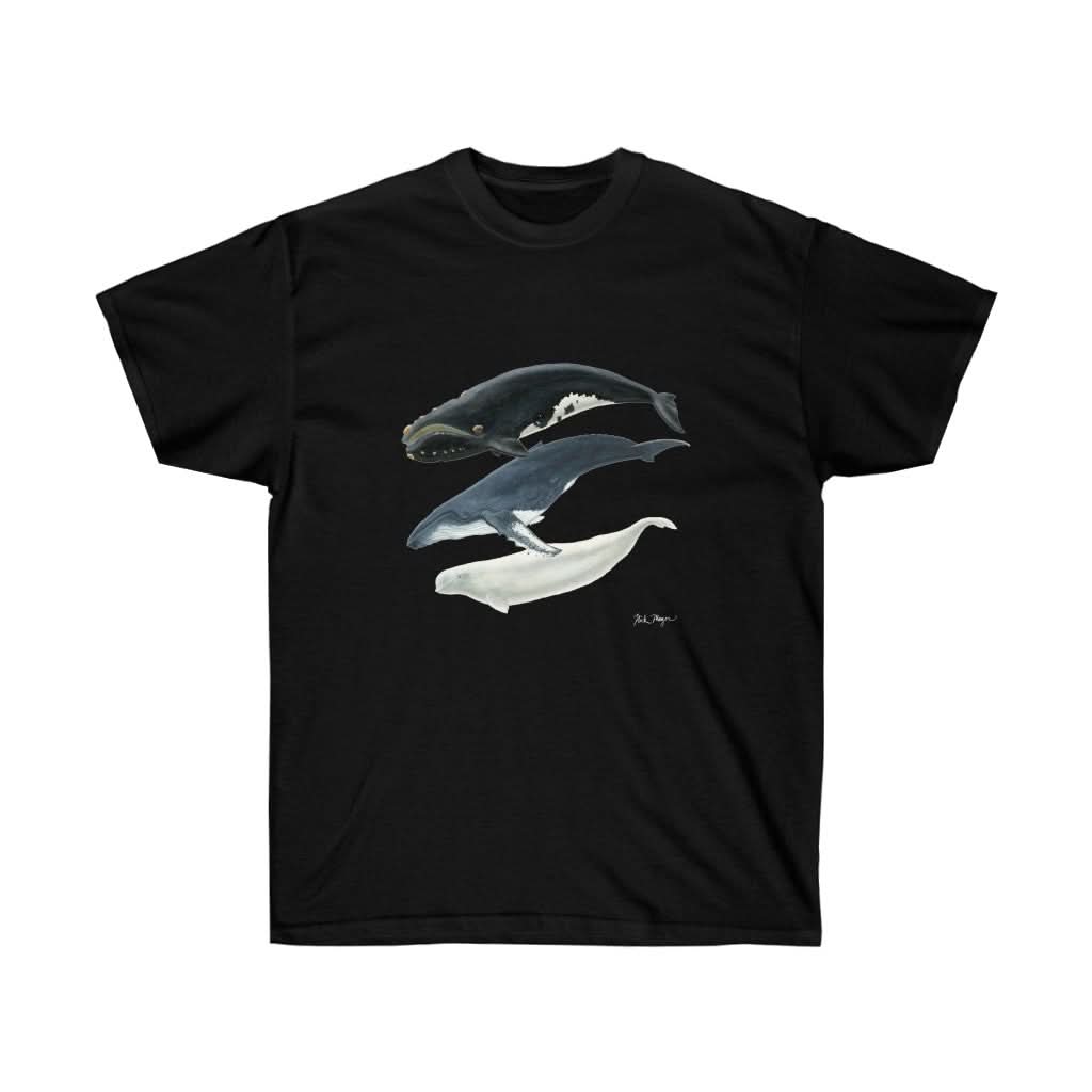 3 Whales Cotton Tee