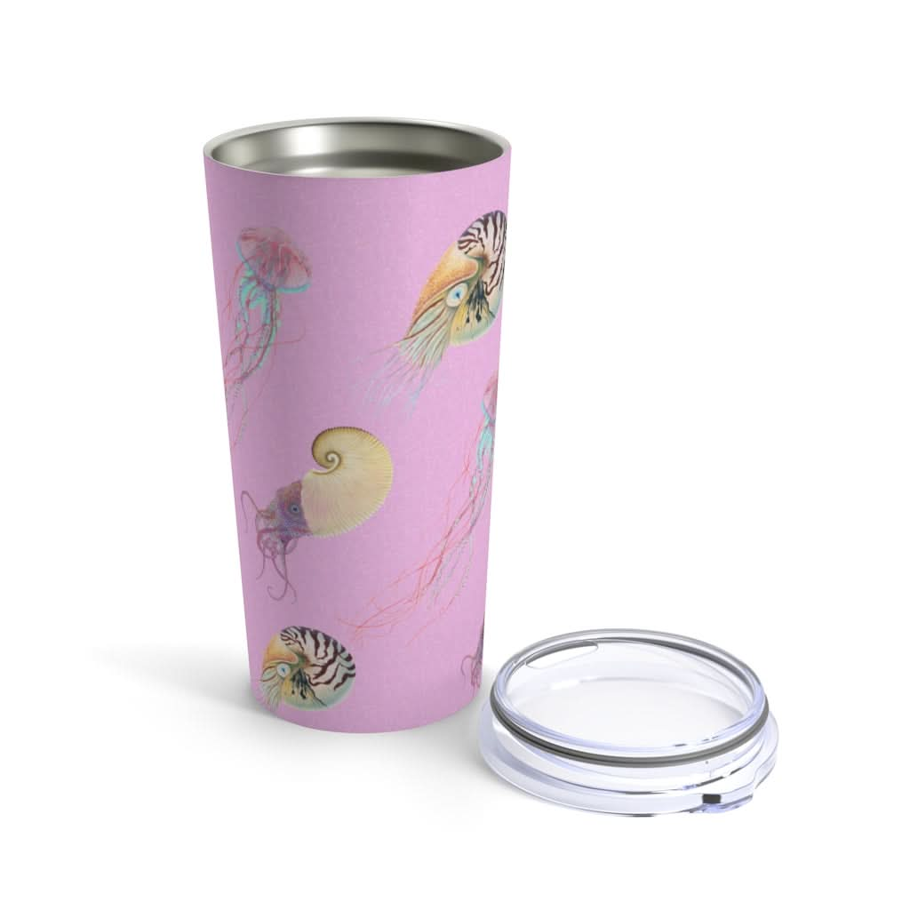 Pink Nautilus 2, 20 oz Steel Tumbler