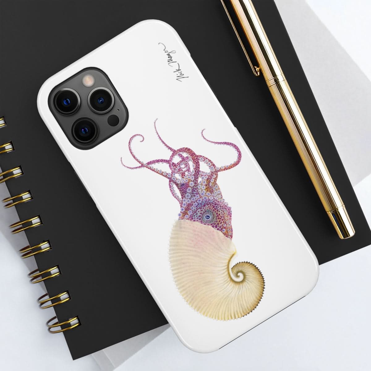 Paper Nautilus Phone Case (iPhone)