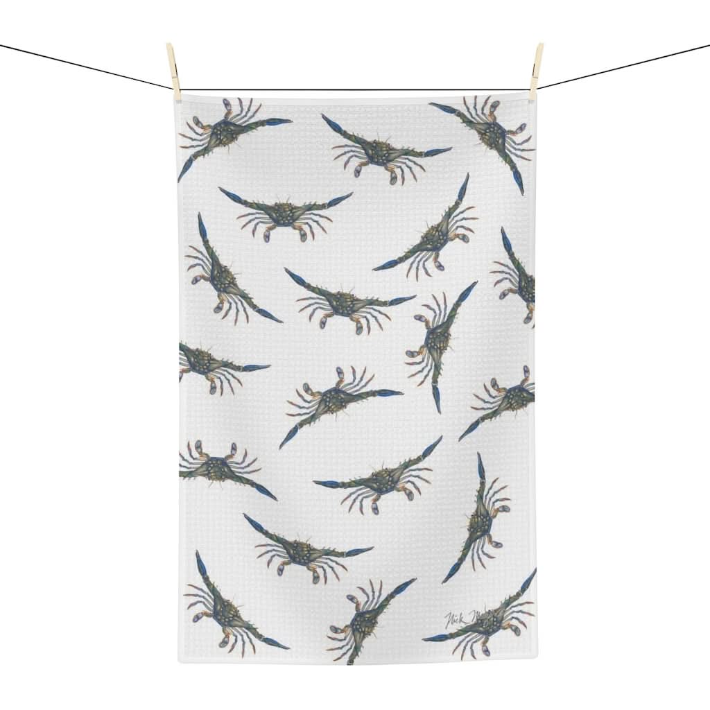 Blue Crabs Soft Kitchen Towel