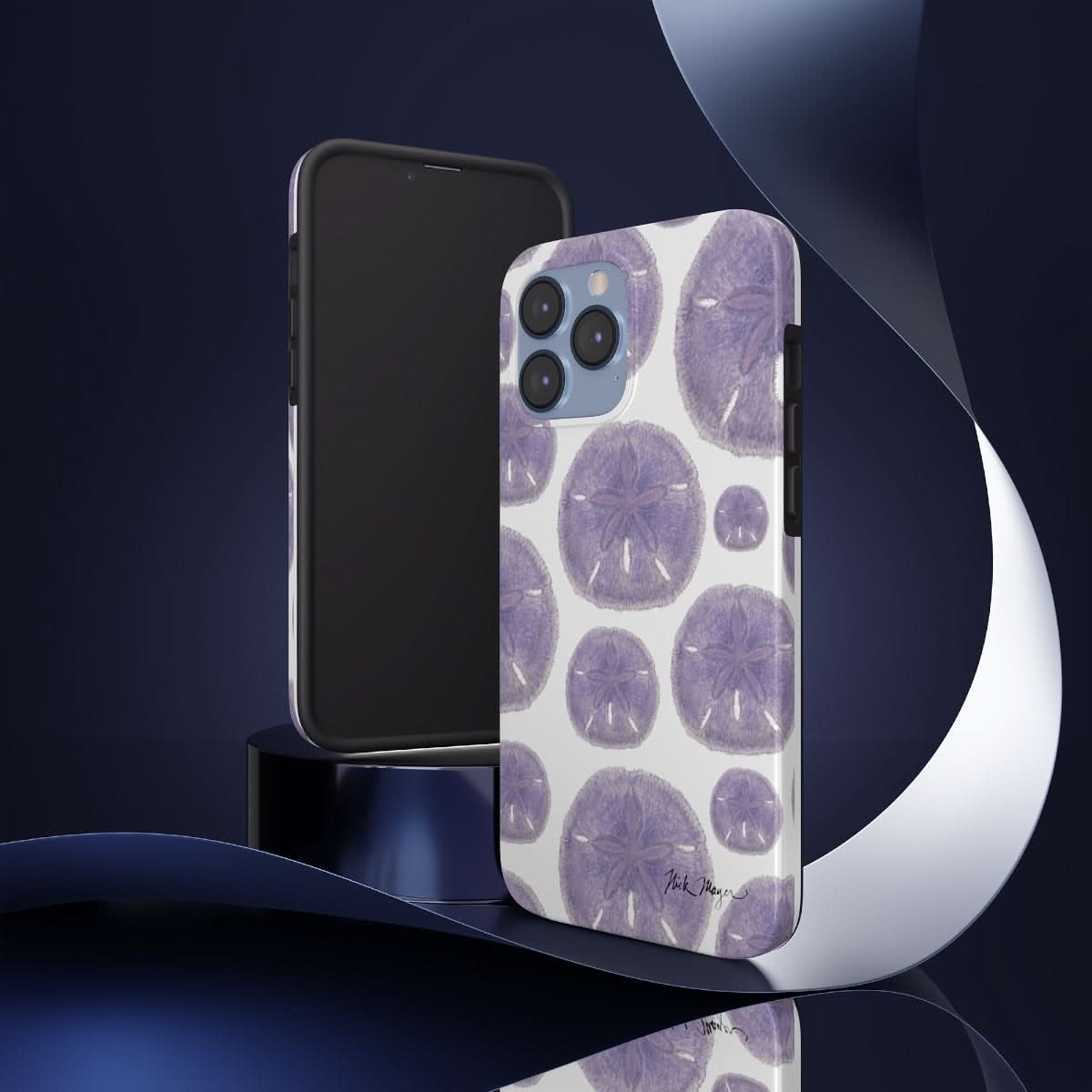 Purple Sand Dollars Phone Case (iPhone)