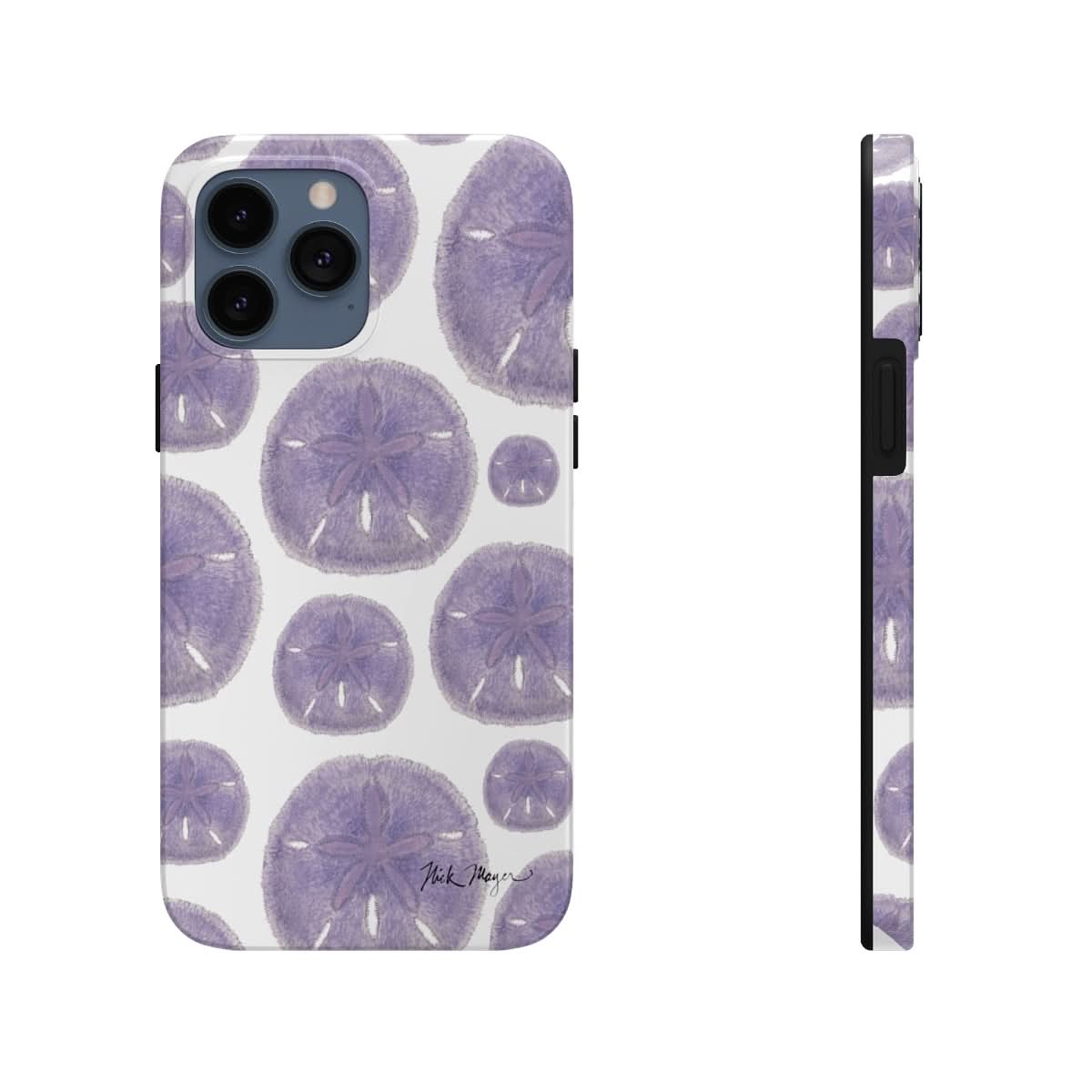 Purple Sand Dollars Phone Case (iPhone)