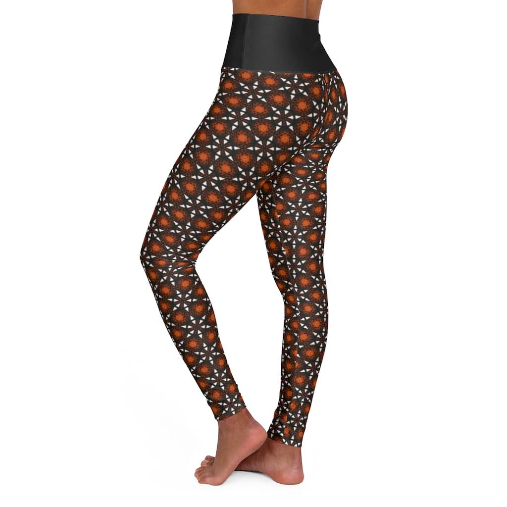 Monarch Butterfly High Waisted Yoga Leggings