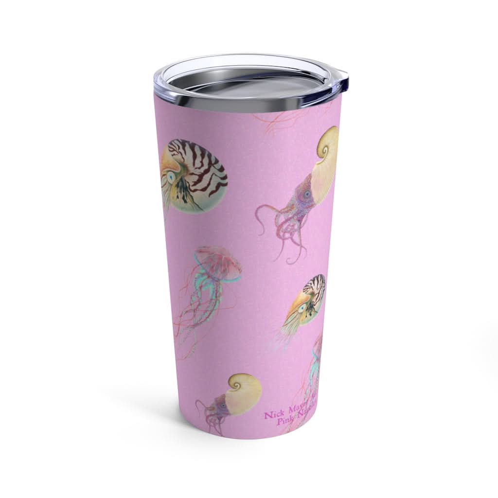 Pink Nautilus 2, 20 oz Steel Tumbler