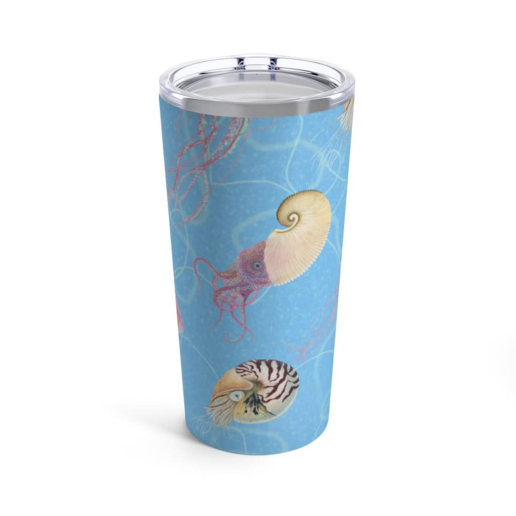 Blue Nautilus, 20 oz Steel Tumbler