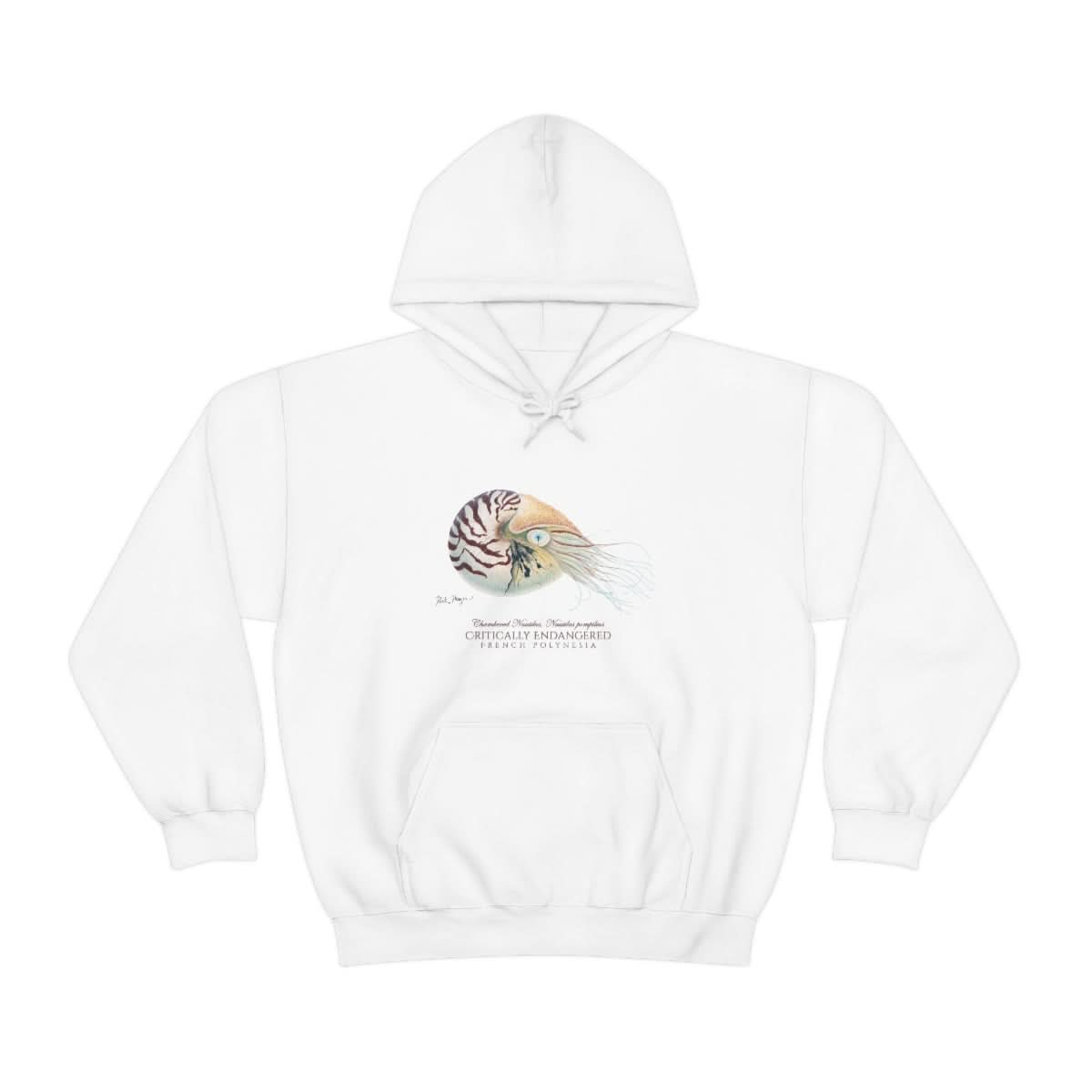 Endangered Chambered Nautilus Warm Hoodie