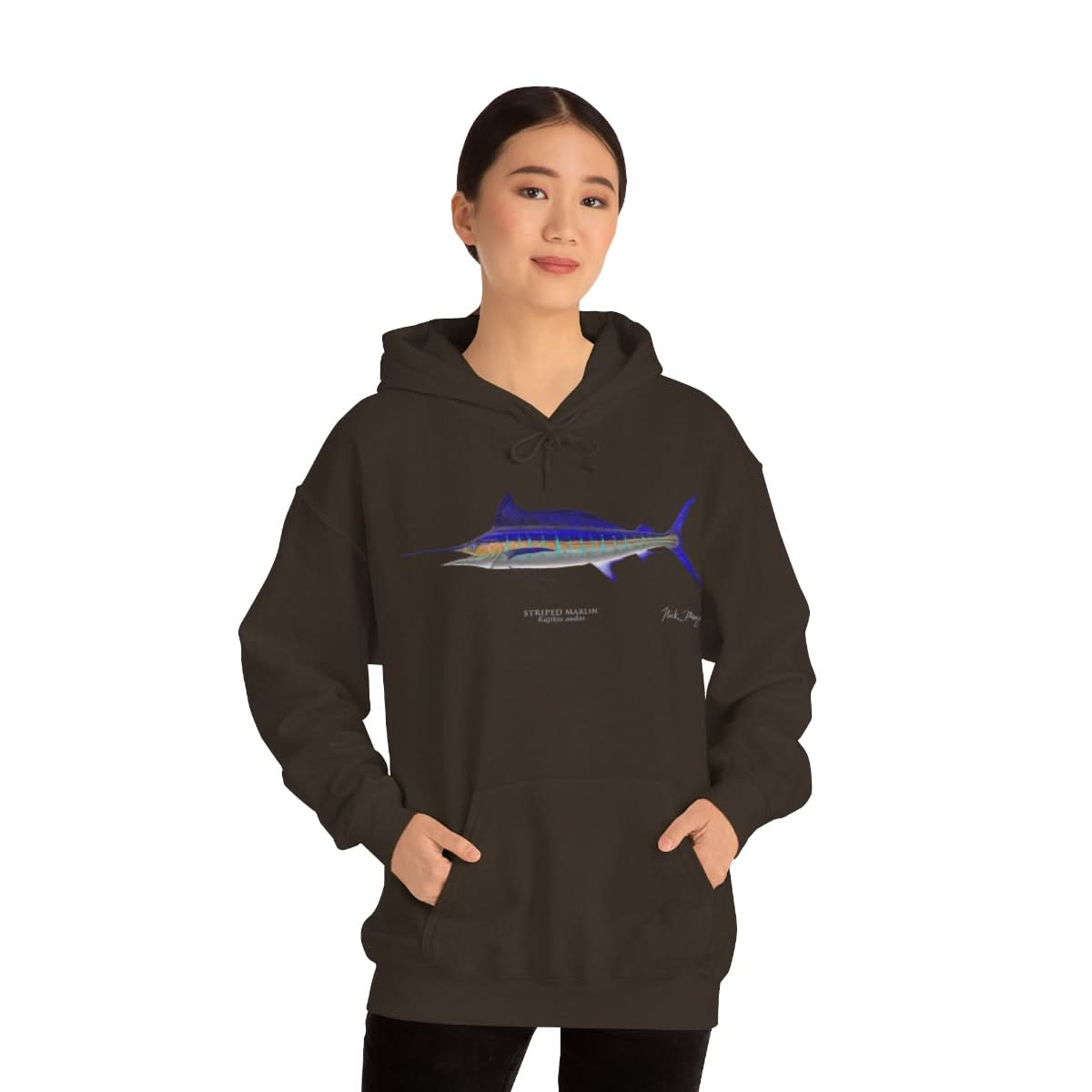 Striped Marlin Warm Hoodie