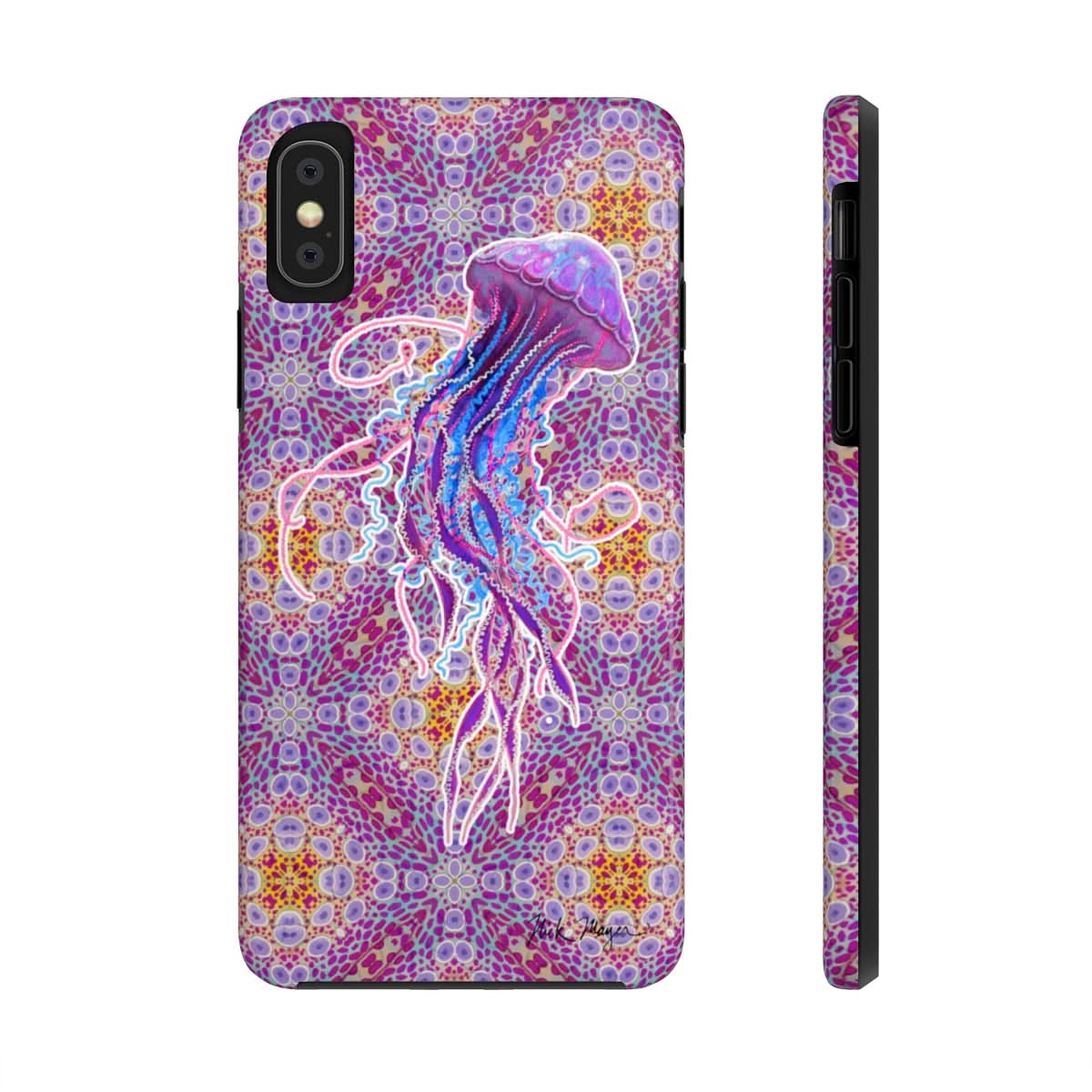 Psychedelic Jellyfish II Phone Case (iPhone)