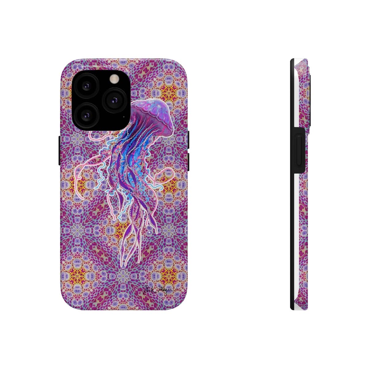 Psychedelic Jellyfish II Phone Case (iPhone)