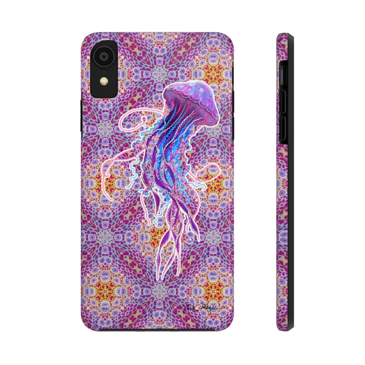 Psychedelic Jellyfish II Phone Case (iPhone)