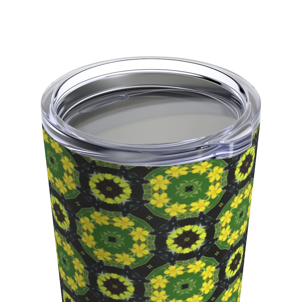 Green Butterfly 2, 20 oz Steel Tumbler