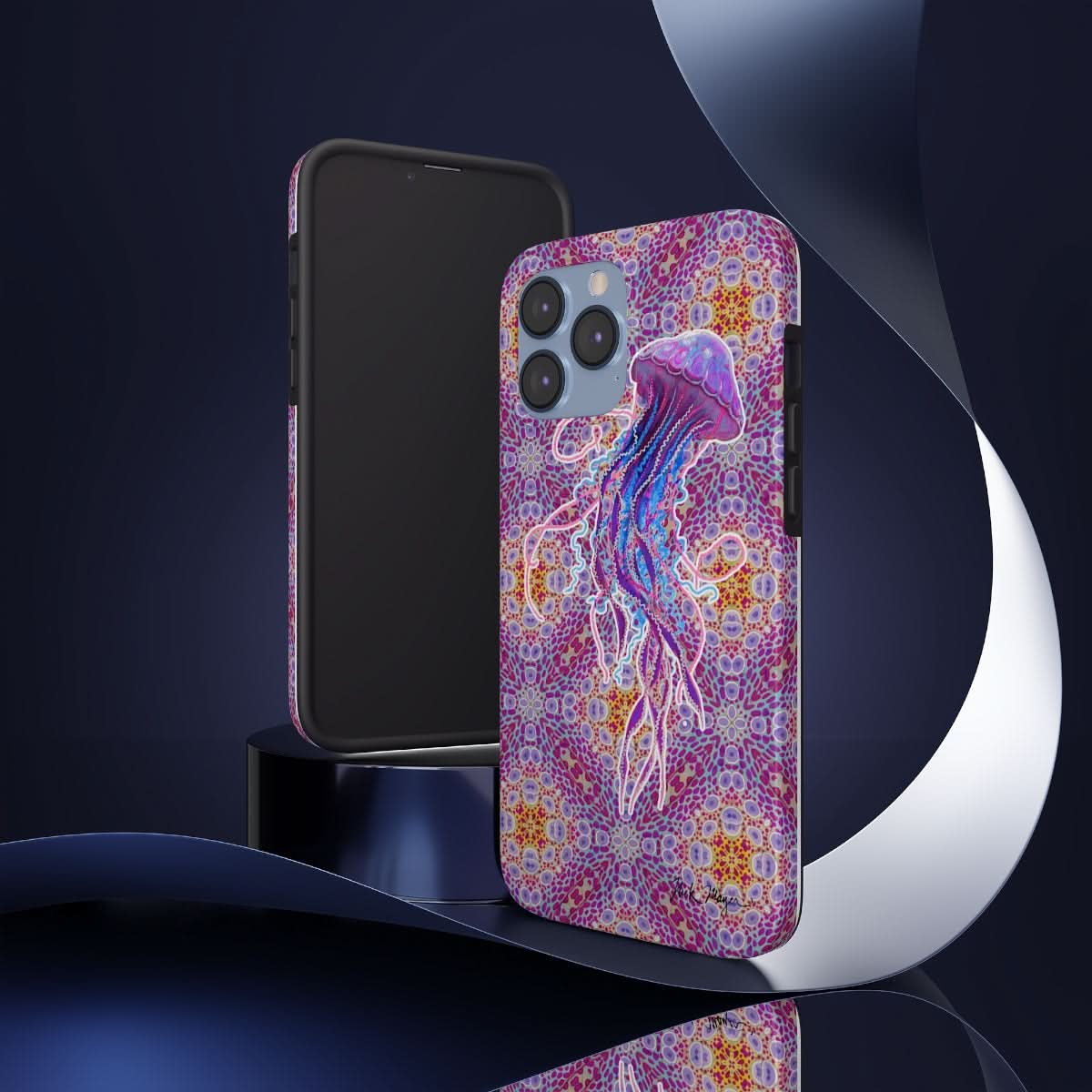 Psychedelic Jellyfish II Phone Case (iPhone)