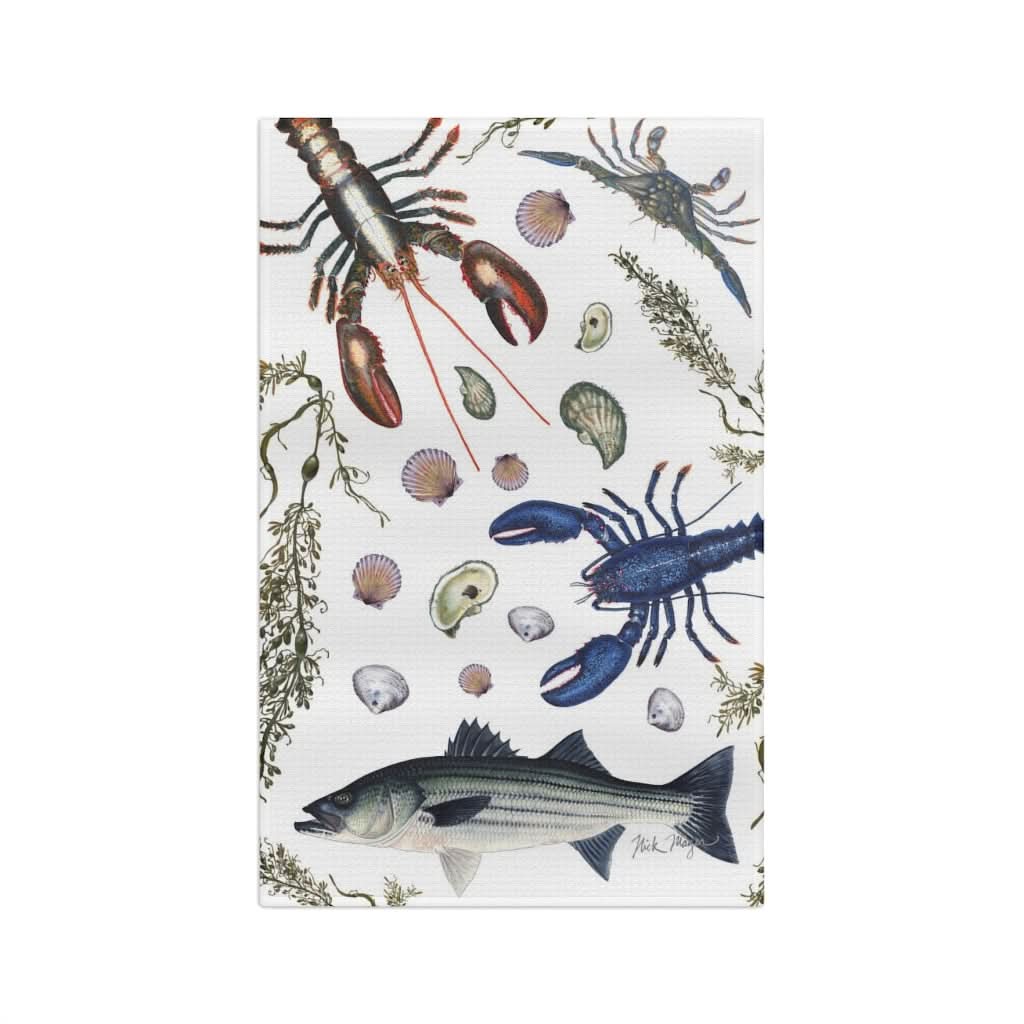 NE Seafood Soft Kitchen Towel