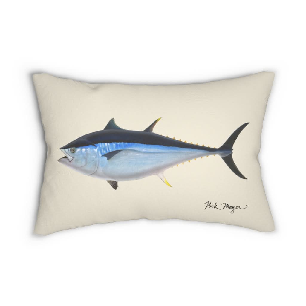 Giant Bluefin Tuna Throw Pillow