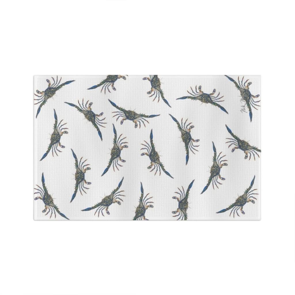 Blue Crabs Soft Kitchen Towel