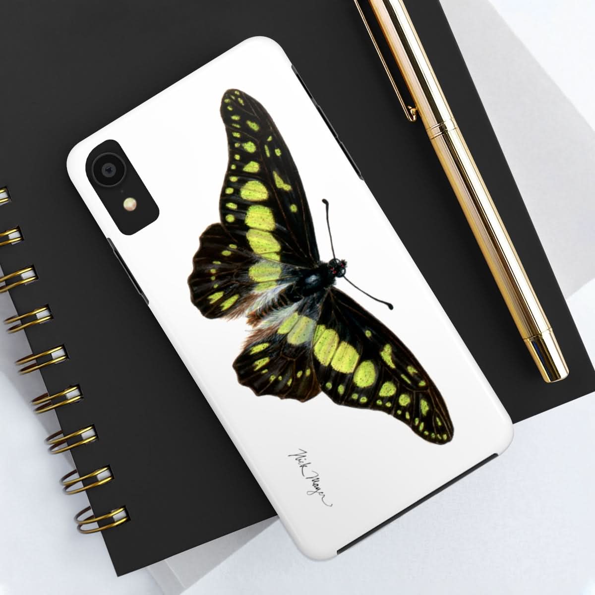 Electric Green Swordtail Phone Case (iPhone)
