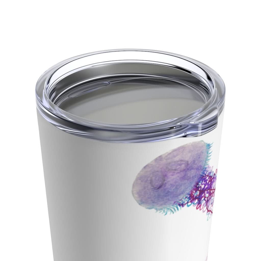 Purple Jellyfish 1, 20 oz Steel Tumbler