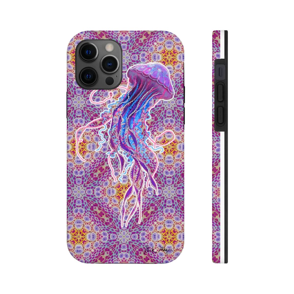 Psychedelic Jellyfish II Phone Case (iPhone)