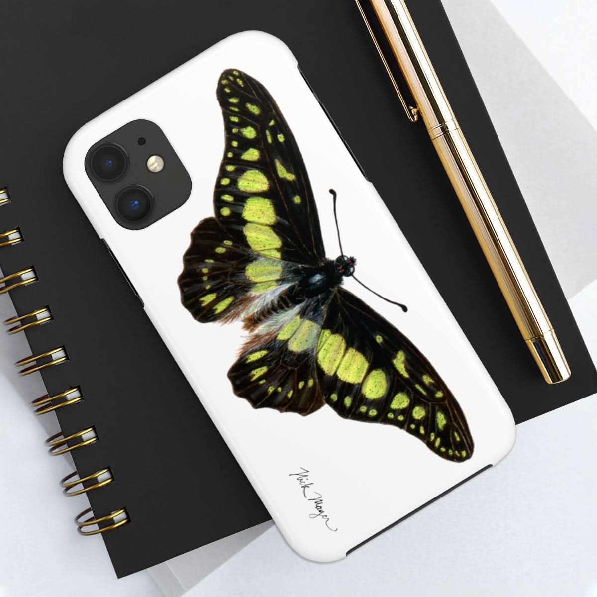 Electric Green Swordtail Phone Case (iPhone)