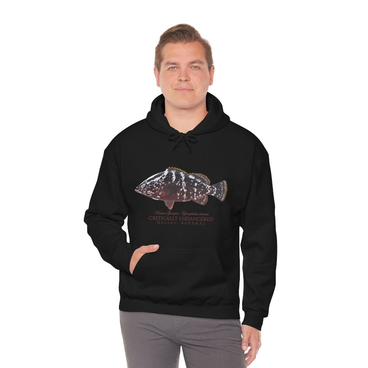 Endangered Nassau Grouper Warm Hoodie